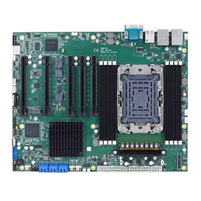 Axiomtek IMB701ATX Motherboard, 5th/4th Gen Intel Xeon, C741chipset, VGA, up to 512GB memory